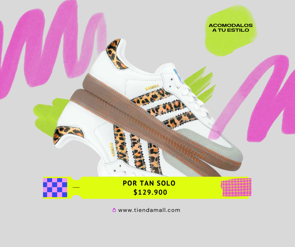 TENNIS SAMBA ANIMAL PRINT